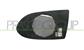 MIRROR GLASS BASE RIGHT-HEATED-CONVEX-CHROME