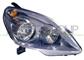 HEADLAMP RIGHT H1+H7 ELECTRIC-WITH MOTOR