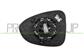 MIRROR GLASS BASE RIGHT-HEATED-CONVEX