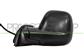 DOOR MIRROR LEFT-ELECTRIC-BLACK-CONVEX-3 PINS