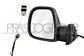 DOOR MIRROR LEFT-ELECTRIC-PRIMED-HEATED-FOLDABLE-CONVEX-7 PINS