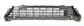 FRONT BUMPER GRILLE-CENTRE-BLACK-WITH PDC+SENSOR HOLDERS