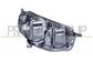 OPTICA IZQUIERDA H1+H7 ELECTRICA-CON MOTOR-NEGRA