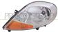 HEADLAMP LEFT H4 ELECTRIC-WITH MOTOR-AMBER LAMP