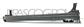 REAR BUMPER-BLACK-TEXTURED FINISH-WITH CUTTING MARKS FOR PDC MOD. LONG WHEELBASE