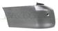 REAR BUMPER END CUP LEFT-BLACK-TEXTURED FINISH-WITH PARK ASSIST HOLE+SENSOR HOLDERS-LONG WHEEL BASE