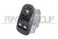 FRONT DOOR LEFT WINDOW REGULATOR PUSH-BUTTON PANEL-BLACK-2 SWITCHES-24 PINS