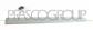 REAR LEFT DOOR MOLDING-GRAY-SMOOTH MOD. 5 DOOR