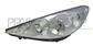HEADLAMP LEFT H1+H7 ELECTRIC-WITH MOTOR-CHROME