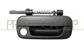 FRONT DOOR HANDLE RIGHT-OUTER-BLACK-WITH KEY HOLE