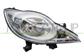 OPTICA DERECHA H4 ELECTRICA-SIN MOTOR