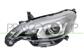 SCHEINWERFER LINKS-HIR2-PY21W-MIT LWR-OHNE MOTOR-SCHWARZ-LED