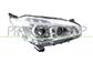 OPTICA DERECHA H7+H7 ELECTRICA-SIN MOTOR-LED