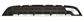 GRILLE MOLDING-CENTRE-BLACK