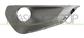 BUMPER GRILLE LEFT-BLACK-WITH FOG LAMP HOLES-WITH MOLDING HOLES