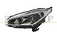 SCHEINWERFER LINKS H7+H7+PY21W-OHNE LWR-MIT MOTOR-MIT TAGFAHRLICHT-SCHWARZ-LED