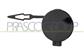 REAR TOW HOOK COVER GLOSS/BLACK