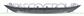 FRONT BUMPER MOLDING-CENTRE-UPPER-PRIMED