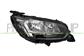 HEADLAMP RIGHT H9+H18-ELECTRIC-WITH MOTOR-WITHOUT DAY RUNNING LIGHT-VALEO TYPE
