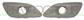 FRONT BUMPER GRILLE SET-WITH FOG LAMP HOLES (RIGHT+LEFT) MOD. ACTIVE