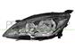HEADLAMP LEFT H7+HB3 ELECTRIC-WITH MOTOR-BLACK