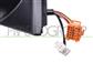 DOOR MIRROR RIGHT-ELECTRIC-HEATED-BLACK-WITH SENSOR-WITH LAMP-CONVEX-8 PINS