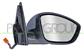 DOOR MIRROR RIGHT-ELECTRIC-PRIMED-HEATED-FOLDABLE-WITH LAMP-WITH SENSOR-WITH AMBIENT LIGHT-CONVEX-11 PINS