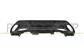 REAR BUMPER SPOILER-BLACK SMOOTH FINISH TO BE PRIMED-WITH PDC HOLES