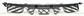 REAR BUMPER ABSORBER-PLASTIC