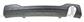 REAR BUMPER SPOILER-BLACK-TEXTURED FINISH-WITH SINGLE EXHAUST ON RIGHT SIDE