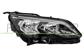 HEADLAMP RIGHT H7+HB3 ELECTRIC-WITH MOTOR-WITH DAY RUNNING LIGHT-LED