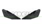 SET OF GRILLE MOLDINGS-WITHOUT PRIMER-(RIGHT+LEFT)
