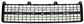 FRONT BUMPER GRILLE-CENTRE