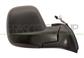 DOOR MIRROR RIGHT-ELECTRIC-BLACK-HEATED-CONVEX-CHROME
