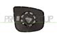 MIRROR GLASS BASE LEFT-CONVEX-CHROME