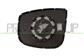 MIRROR GLASS BASE RIGHT-HEATED-CONVEX-CHROME