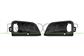 FRONT BUMPER GRILLE SET BLACK-WITH FOG LAMP HOLES (RIGHT+LEFT) MOD. VAN