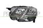HEADLAMP LEFT H7+H1-ELECTRIC-WITH MOTOR-WITH DAY RUNNING LIGHT-LED