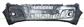 FRONT BUMPER-BLACK-TEXTURED FINISCH-WITH FOG LAMP HOLES-WITH PDC AND PARK ASSIST+SENSOR HOLDERS