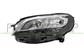 HEADLAMP LEFT H1+H7-ELECTRIC-WITH MOTOR
