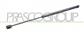 TAILGATE GAS SPRING RIGHT/LEFT - 390 N - L 474 mm - S 190 mm - Ø 18 mm - Ø 8 mm