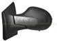 DOOR MIRROR LEFT-ELECTRIC-BLACK-HEATED-ASPHERICAL-CHROME 12H5P