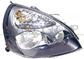HEADLAMP RIGHT H7+H1 ELECTRIC-WITHOUT MOTOR-BLACK (HELLA TYPE)