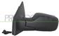 DOOR MIRROR LEFT-CABLE-PRIMED-ASPHERICAL-CHROME