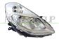 OPTICA DERECHA H7+H7 ELECTRICA-SIN MOTOR-CROMADA