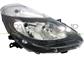 OPTICA DERECHA H7+H7 ELECTRICA-SIN MOTOR-NEGRA