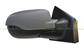 DOOR MIRROR RIGHT-CABLE-PRIMED-WITH SENSOR-CONVEX/CHROME-2 PINS
