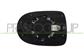 MIRROR GLASS BASE LEFT-ASPHERICAL-HEATED-CHROME