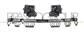 KIT STAFFE PARAURTI POSTERIORE-(CENTRALE+DESTRA+SINISTRA)-(3 PEZZI)