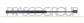 AMORTIGUADOR DE MALETERO DERECHO/IZQUIERDO PORTON TRASERO - 500 N - L 419 mm - C 160 mm - Ø 18 mm - Ø 8 mm